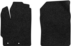 Акція на Ворсові килимки EVAtech Premium в салон авто для Toyota Yaris (III) (XP13) 5-doors 2011-2020 3 покоління Htb USA Чорний кант від Rozetka