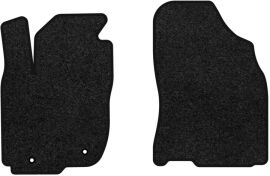 Акція на Ворсові килимки EVAtech Premium в салон авто для Toyota RAV4 (XA40) (closed threshold) Restyling 2016-2018 4 покоління SUV USA Чорний кант від Rozetka