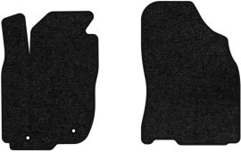 Акція на Ворсові килимки EVAtech Standard в салон авто для Toyota RAV4 (XA40) (closed threshold) Restyling 2016-2018 4 покоління SUV EU Чорний кант від Rozetka