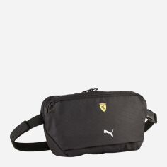 Акція на Спортивна сумка на пояс бананка Puma Ferrari Race Waist Bag 09029402 Black від Rozetka