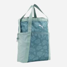 Акція на Спортивна сумка шопер жіноча Puma AT Ess Lace Tote 09135901 Green Moon-Lace Eskape від Rozetka