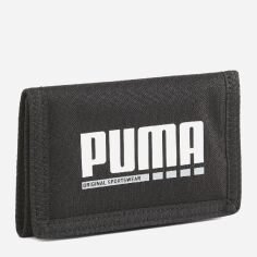 Акція на Гаманець чоловічий тканевий Puma Plus Wallet 054476-01 Чорний від Rozetka