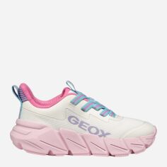 Акція на Дитячі кросівки для дівчинки Geox J Flexyper Fast Girl J55N5A0T99J-C0406 29 Білі від Rozetka