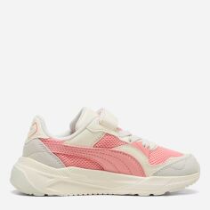 Акція на Підліткові кросівки для дівчаток Puma Trinity 2 40149104 35 (2.5) Warm White-Pink Fruit-Vapor Gray від Rozetka