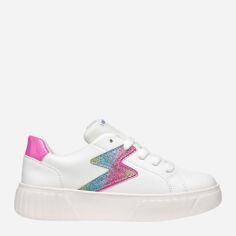 Акція на Дитячі кеди для дівчинки Geox J Mikiroshi Girl J45DVA0BCQD-C0653 31 Білі від Rozetka