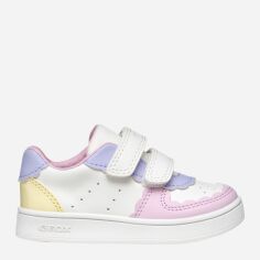 Акція на Дитячі кеди для дівчинки Geox B Eclyper Girl B555MA000BC-C1372 22 Різнокольорові від Rozetka