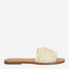 Акція на Жіночі шльопанці ALDO 13744812-711 36 (6US) 23 см Золотисті від Rozetka
