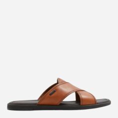 Акція на Чоловічі шльопанці ALDO 13750109-220 43 (10US) 27.1 см Коричневі від Rozetka