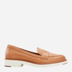 Акція на Жіночі лофери зі шкіри ALDO 13361402-210 39 (8.5US) 25.1 см Коричневі від Rozetka