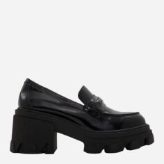 Акція на Жіночі лофери зі шкіри ALDO 13621136-001 38 (7.5US) 24.3 см Чорні від Rozetka