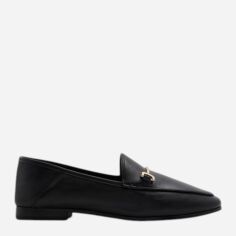 Акція на Жіночі сліпери зі шкіри ALDO 13711786-001 37 (6.5US) 23.4 см Чорні від Rozetka
