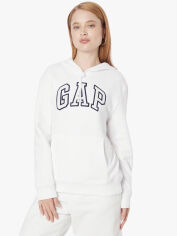 Акція на Худі жіноче GAP V-Gap Heritage Po Hd 463506-21 S Біле від Rozetka