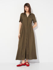 Акція на Плаття жіноче H&M 942075001p11 XS Хакі від Rozetka
