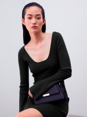 Акція на Сукня коротка осіння жіноча H&M 1192000002c20 XS Чорна від Rozetka