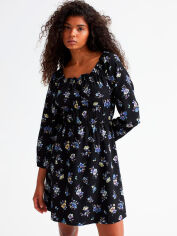 Акція на Сукня коротка літня жіноча H&M 1079832005c20 L Чорна від Rozetka