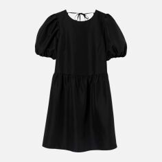 Акція на Сукня коротка літня жіноча H&M 957880001c20 S Чорна від Rozetka