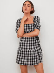 Акція на Сукня коротка літня жіноча H&M 903868001c20 40 Різнокольорова від Rozetka
