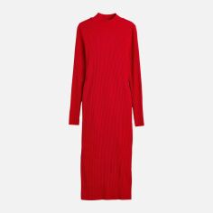 Акція на Сукня довга осіння жіноча H&M 1093927002c20 S Червона від Rozetka