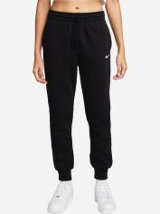 Акція на Спортивні штани на флісі жіночі Nike W Nsw Phnx Flc Mr Pant Std FZ7626-010 S Чорні від Rozetka