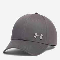 Акція на Кепка чоловіча Under Armour SPORTSTYLE METAL ADJ 1389695-025 One Size Сіра від Rozetka