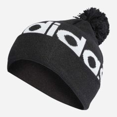 Акція на Шапка adidas Pompom Beanie IB2654 OSFW 58 Чорна від Rozetka