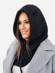Акція на Капор жіночий Kamea K.23.039.08 One Size Чорний від Rozetka