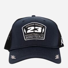 Акція на Кепка літня Nike U J Rise Cap S Cb Trkr HJ2428-010 L-XL Black/White/Smoke Grey від Rozetka