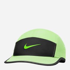 Акція на Кепка Nike U Nk Df Fly Cap U Cb P FB5624-701 S-M Barely Volt/Black/Volt від Rozetka