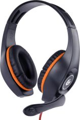 Акція на Навушники Gembird Black-Orange GHS-05-O від Rozetka