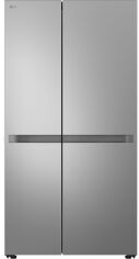 Акція на Side-by-Side холодильник LG GC-B257KNHW від Rozetka