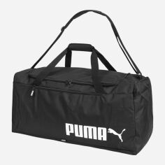 Акція на Спортивна сумка Puma Fundamentals Sports Bag LNo.2 07776401 Black від Rozetka