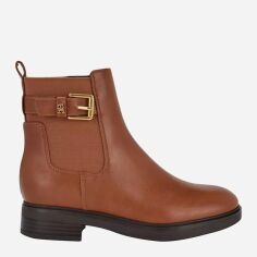 Акція на Жіночі челсі високі Tommy Hilfiger 378268001 37.5 Коричневі від Rozetka