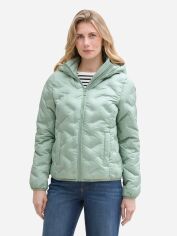 Акція на Куртка демісезонна жіноча Tom Tailor 1044396-22577 XL Зелена від Rozetka