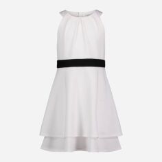 Акція на Підліткова літня сукня для дівчинки Calvin Klein 350566129 152 см Біла від Rozetka
