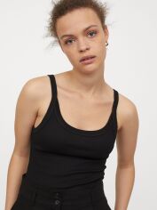 Акція на Майка H&M XAZ324467VPVX M Чорна від Rozetka