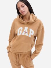 Акція на Худі тепле жіноче GAP 685077026 S Бежеве від Rozetka