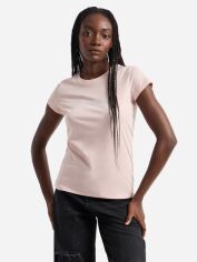 Акція на Футболка бавовняна жіноча Armani Exchange 164885830 S Рожева з принтом ( 1159831817) від Rozetka