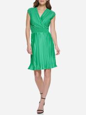 Акція на Сукня міді літня жіноча Donna Karan NY (DKNY) 841011897 8 Зелене від Rozetka