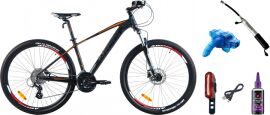 Акція на Набір Велосипед Ardis МТВ ALTucan 27.5" 16" Помаранчевий + Ліхтар задній Jing Yi JY-6055T + Насос Bee Pumps ZF-025-1 алюмінієвий + Мийка для ланцюга Kenli KL-7000 + Мастило для ланцюга WELDTITE 03047 100 мл (02619-160-1+04607+10240_bpm+32130_knl+LUB-77-27 від Rozetka