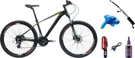 Акція на Набір Велосипед Ardis Tucan 27.5" 18" 2023 Зелений + Ліхтар задній Jing Yi JY-6055T + Насос Bee Pumps ZF-025-1 алюмінієвий + Мийка для ланцюга Kenli KL-7000 + Мастило для ланцюга WELDTITE 03047 100 мл (0261-180-2+04607+10240_bpm+32130_knl+LUB-77-27) від Rozetka