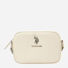 Акція на Сумка крос-боді через плече жіноча маленька U.S. Polo Assn 428201954 Сіра ( 1159831805) від Rozetka