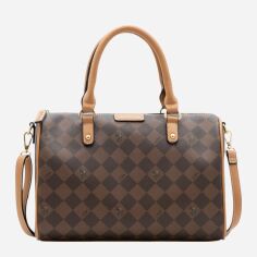 Акція на Сумка крос-боді через плече жіноча середня U.S. Polo Assn 111554130 Коричнева ( 1159831788) від Rozetka