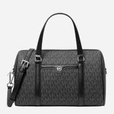 Акція на Сумка крос-боді через плече жіноча середня Michael Kors 4790521 Чорна ( 1159831672) від Rozetka
