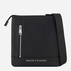 Акція на Сумка для планшета через плече чоловіча Armani Exchange 733489997 Чорна ( 1159831841) від Rozetka