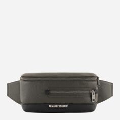 Акція на Сумка на пояс бананка чоловіча Armani Exchange 479073105 Сіра від Rozetka