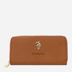 Акція на Гаманець жіночий для карток U.S. Polo Assn 821144489 Коричневий ( 1159831965) від Rozetka
