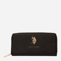 Акція на Гаманець жіночий для карток U.S. Polo Assn 576506866 Чорний ( 1159831966) від Rozetka