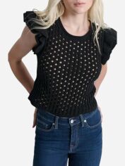 Акція на Топ жіночий Donna Karan NY (DKNY) 22738652 XS Чорний від Rozetka