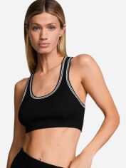 Акція на Топ жіночий Victoria's Secret 621352879 L Чорний від Rozetka