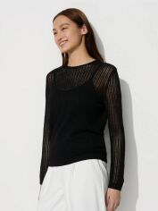 Акція на Джемпер жіночий Uniqlo 304506696 M Чорний від Rozetka